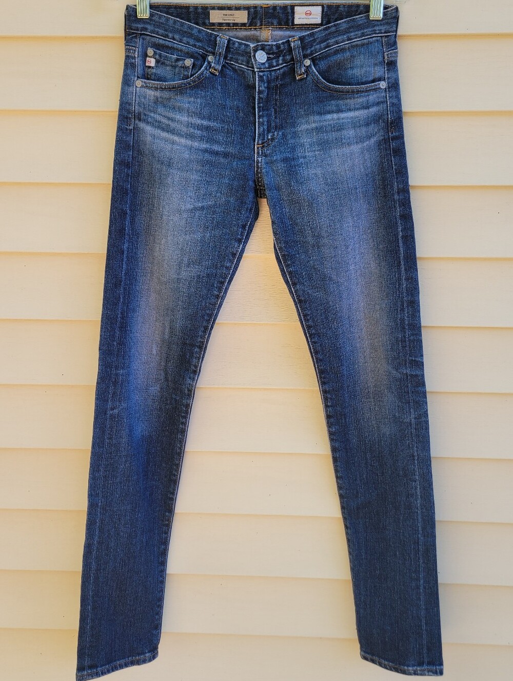 Adriano Goldschmied Stilt Cigarette Straight Skinny Jeans Size 26 Measures 28x31